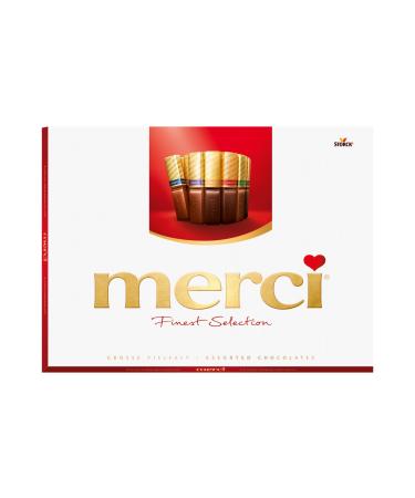 merci Finest Selection Great variety 1 x 675g Filled and unfilled chocolate specialties - Buy Online on GoSupps.com
