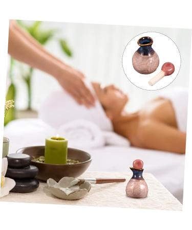 MERRYHAPY 1 Set Aromatherapy Bottle Decor Bottle Essential Oil Dispenser Cruets Dispenser Mini Lotion Mini Condiments Mini Perfume Ceramics Essential Oil Bottle Pink Scent Bottle 9.5X5.5cm Pink - Buy Online on GoSupps.com