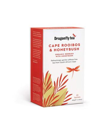 DRAGONFLY TEAS | Cape Rooibos & Honeybush | 4 x 20 Bags (UK)