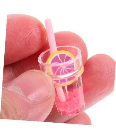 SEWOART 30pcs Luminous Fruit Cup Phone Case Micro Landscape Ornaments Diy Craft Decorations Drink Cup Shape Charm Phone Shell Drink Cup Ornaments Miniature Scattered Beads Resin re-usable - Buy Online on GoSupps.com