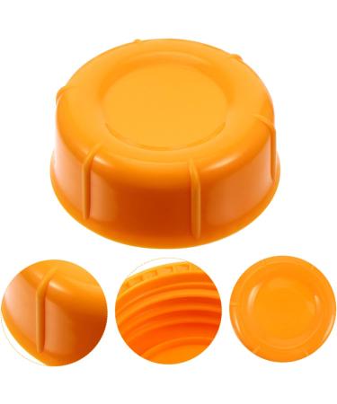 BESTonZON 20 Pcs Baby Bottle Seal Cap Baby Bottle Caps Organiser Baby Feeding for Babies Tool Breastfeeding Bottles Flow Kit Travel Food Grade Pp Small Caliber Infant Products Orangex2pcs 4.3x4.3x1.5cmx2pcs - Buy Online on GoSupps.com