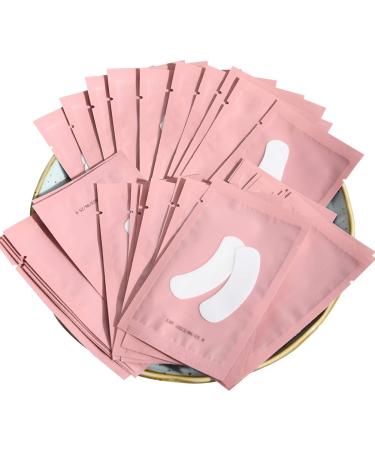 50 pairs of eye pads for eyelash extension eyelashes pads eyelashes eyelash eyes patches eyelash extension pad accessories under eye pads for eyelash extensions remain well-lunamoon (mini pink)
