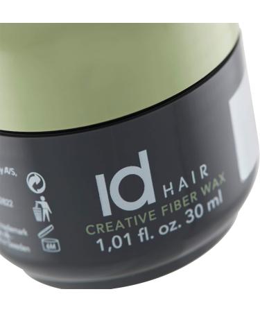 ID Hair Creative Fiber Wax - Strong & Flexible Hold Matte Finish - 30 ml for Short to Medium Hair - International Shipping Available - Buy Online on GoSupps.com