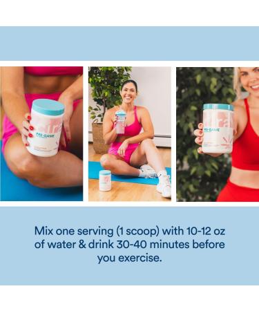 Cira Pre-Game Pre Workout Powder for Women - Preworkout Energy Supplement for Nitric Oxide Boosting Endurance Focus and Strength - 30 Servings Fruit Punch - Buy Online on GoSupps.com