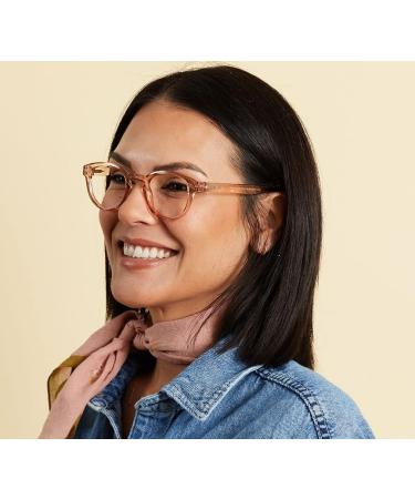 Shop Peepers by PeeperSpecs Smith Round Blue Light Blocking Reading Glasses - Tan 46 + 0 | International Shipping Available - Buy Online on GoSupps.com