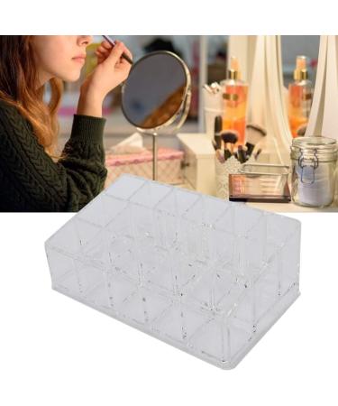 01 02 015 Nail Polish Organizer Polished Surface 16 Grid Large Capacity Lipstick Holder Save Space High Hardness for Lipsticks for Nail Polish - Buy Online on GoSupps.com