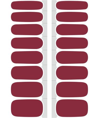 Monochrome Lovelyface Nail Wraps & Stickers | Long-Lasting Non-Toxic Nail Foils - Red Win - International Shipping Available - Buy Online on GoSupps.com