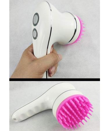 Electric Facial Cleansing Brush Waterproof Face Brush Spin Rechargeable IPX5 Exfoliating Face Brush with 3 Mode for Exfoliating Massaging Removing Blackhead - Buy Online on GoSupps.com