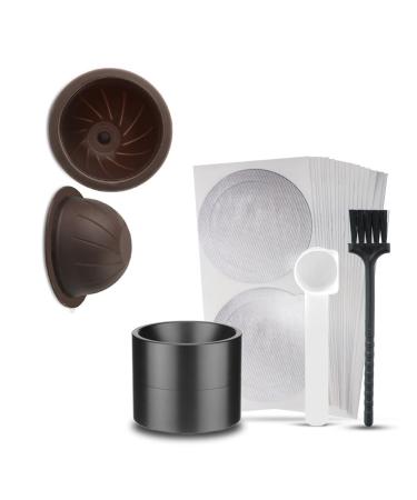 Practical filling device for coffee pods, coffee pods, coffee pods, coffee pod filling device