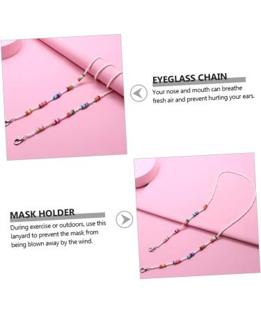 JECOMPRIS 2pcs Anti-Drop Chain Shot Glasses Chin Strap - Durable Acrylic Child Safety Glasses - Buy Online on GoSupps.com