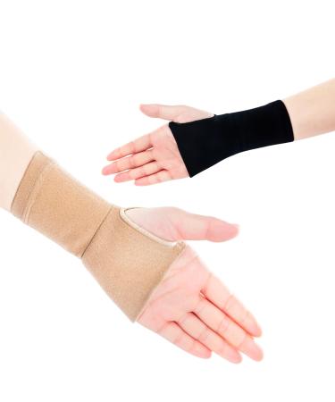 PALM TENOSYNOVITIS WRIST AND THUMB WRIST PROTECTION CARPAL TUNNEL J9104 (2XL BEIGE) 2XL BEIGE