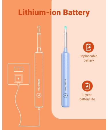 BEBIRDPRO R3 PRO X3 Blue: Wi-Fi Ear Wax Remover with HD Camera, Intelligent Temperature Control, for Android and iOS - Buy Online on GoSupps.com