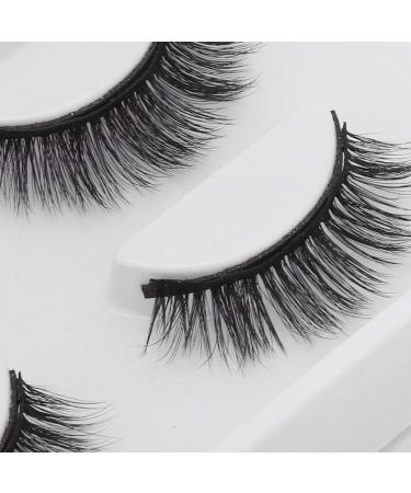 Magnetic Eyelashes Set 2 Pairs of Magnetic Eyelashes and 1 Magnetic Liquid Eyeliner Natural Look & Reusable Waterproof Lasting Eyelash Extension Tool (04) - Buy Online on GoSupps.com