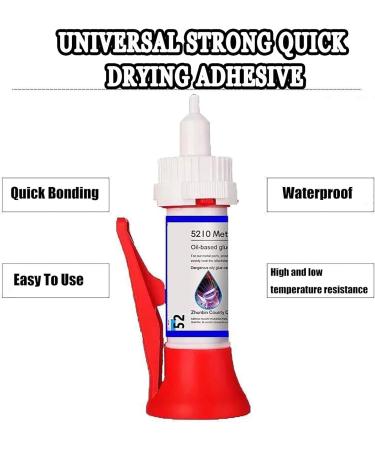 INHLUGLK Glue 5210 Met Oil Based Glue Powerful Solder Multi-Material Repair Adhesive for Shoes Plastic Wood Leather (2PCS) - Buy Online on GoSupps.com