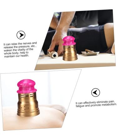 LALAFINA 3 Set Moxibustion Box & Kegel Holder - Copper Massage Device for Household Use | Optimized for International Shipping - Buy Online on GoSupps.com