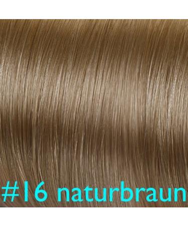 LCP Clip In Hair Extensions 60 cm - 8 Piece Set in Natural Brown | Premium International Shipping - Buy Online on GoSupps.com