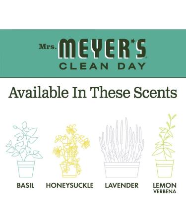 MRS. MEYER'S CLEAN DAY Exfoliating Body Scrub, Sugar Scrub that Leaves Skin Feeling Hydrated & Fresh, Made with Essential Oils, Basil, 8 oz - Buy Online on GoSupps.com