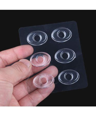 36 Pieces Clear Gel Oval Foot Corn Rings - Foot Corn Pads and Cushions for Foot Protector and Pain Relief - Buy Online on GoSupps.com
