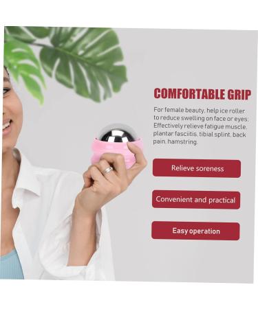Lurrose Scooter Massage Ball - Ice Face Massage Tool | Relaxation Device | Lacrosse Body Massage | Mini 6.5x6.5cm - Perfect for International Shipping - Buy Online on GoSupps.com