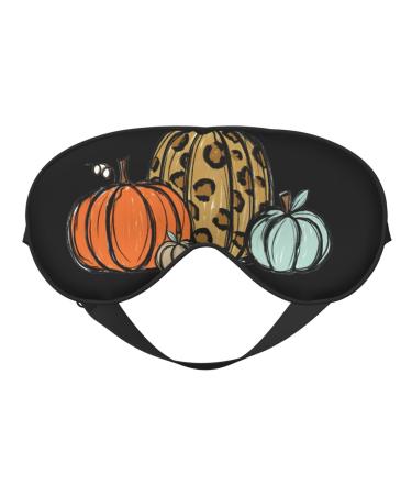 Pumpkin Soft Sleep Eye Mask Female Breathable Eye Patch Perfect for Travel and Relaxation