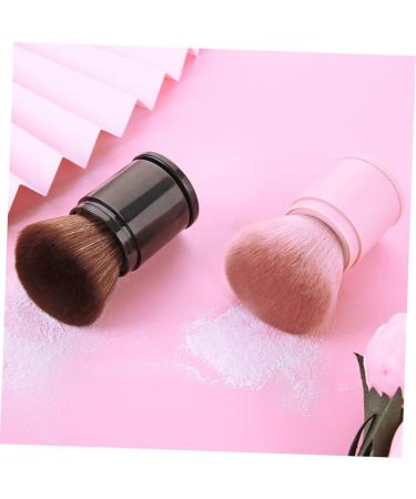 DOITOOL Makeup Cosmetics Blush Brush Face Brush Face Powder Brush Powder Cream Brush Retractable Blush Brush Loose Powder Brush Highlighters Powder Puff Pink Foundation Make up Travel 8.3x3.3cm Pink - Buy Online on GoSupps.com