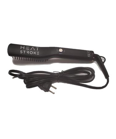 StyleCraft Heat Stroke Beard & Hair Styling Hot Brush - Anti-Scold Cool Touch Tips Black Corded Hair Straightener - Buy Online on GoSupps.com