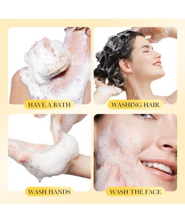 Natural Sulfur Bar Soap | Face & Body Cleanser for All Skin Types | Pore Cleaner - 4.41 Oz (Pack of 2 - Buy Online on GoSupps.com