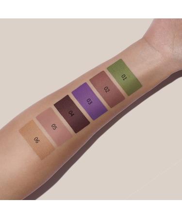 LACOMCHIR Liquid Matte Eyeshadow - Creamy High Pigmented, Water-resistent, Long Lasting Vegan Eye Makeup - 1.8ml (06) - Buy Online on GoSupps.com