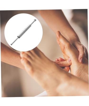 Minkissy Stainless Steel Acupuncture Pen - Manual Metal Acupuncture Tool with Retractable Design for Pain Relief | Shop Internationally - Buy Online on GoSupps.com