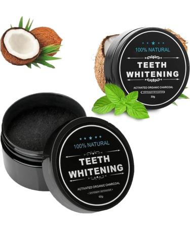 Natural coconut activated carbon powder tooth whitening Natural Charcoal Teeth Whitening Powder Activated Charcoal Powder activated carbon toothpaste removal of tooth stains refreshing breath