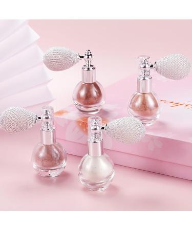 Shimmering Nude Pink Body Glitter Spray for Face & Hair - High Gloss Makeup Powder - Buy Online on GoSupps.com