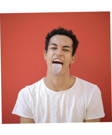 Gogogmee 60pcs Disposable Tongue Covers for Adults Boys and Girls Taste-Proof Sleeve Set Protective Tongue Glove Lightweight Portable - Buy Online on GoSupps.com