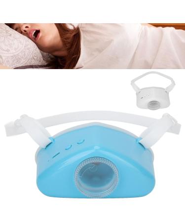Portable Electric Anti Snore Air Purifier - 3 Gears Adjustable, Silicone Filter for Snoring Solution & Improved Sleep (Blue) - Buy Online on GoSupps.com