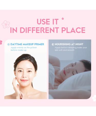 Japan Sakura Face Cream Face Moisturizer for Women Anti Aging Face Cream for Moisturize and Smooth Fine Lines Anti Wrinkle Cream with Vitamin C and Sakura Extract Facial Cream for All Skin Type - Buy Online on GoSupps.com