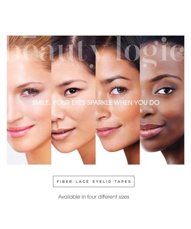 Beauty Logic USA Ultra Invisible Fiber Lace Eyelid Lift Kit 120pcs - Non Surgical Instant Lifting | No Glare | Latex-Free Adhesive - Buy Online on GoSupps.com