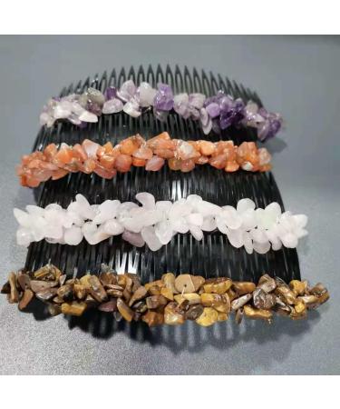 Polished Natural Mineral Crystal Gravel Headwear for Girl (Color : Tiger Eye) - Buy Online on GoSupps.com