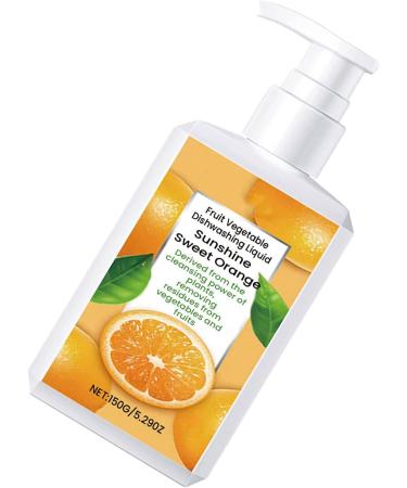 Fruit and Vegetable Wash Dishwashing Liquid Dish Soap Natural Dish Detergent Vegetable Cleaner 1 Bottle - Buy Online on GoSupps.com
