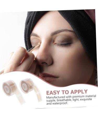 FOMIYES 9600 Sheets Double Eyelid Sticker Hooded Eye Stickers Invisible Eye Stickers Breathable Eyelid Tape Eye Lid Lifters Tape Invisible Eyelid Strips Adhesive Strip Beauty Stickers Mesh - Buy Online on GoSupps.com