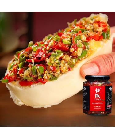 Jiangxi Farmhouse Specialty Chopped Chili Sauce Spicy Chili Sauce 280g/bottle Sde Dish Super Spicy Sauce Garlic Minced Chili Noodle Sauce Chinese Chili Sauce (Slightly spicy 1pc) Slightly spicy 1pc - Buy Online on GoSupps.com