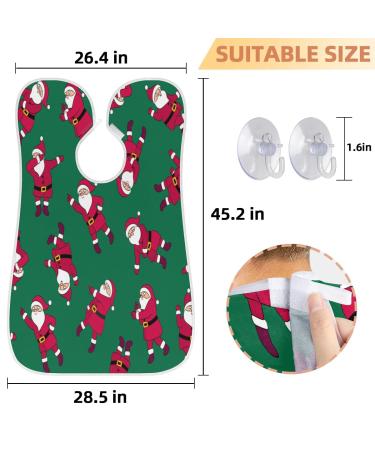 Christmas Santa Beard Bib Apron - Waterproof Hair Catcher for Men | Perfect Gift for Grooming & Shaving - Buy Online on GoSupps.com
