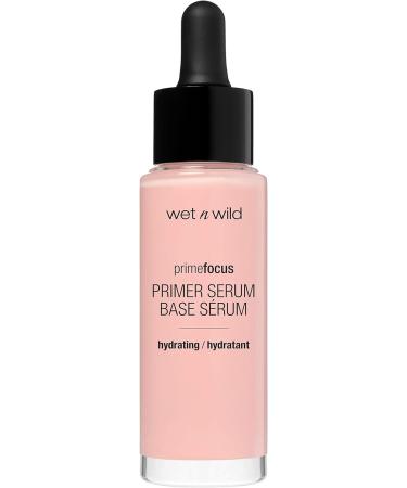 Wet n Wild Prime Focus Primer Serum - Rose Water & Camellia Leaf Extract, Hydrating & Long-lasting Formula with Silky Texture - Buy Online on GoSupps.com