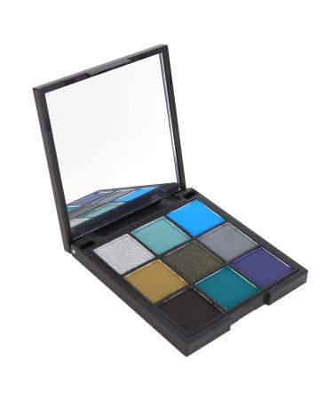 9 Colors Eyeshadow Palette Makeup Palette Eye Shadows Easy Coloring Eyeshadow Makeup Kit Matte Glitter Shimmering Highlighting for Makeup (Type 1)