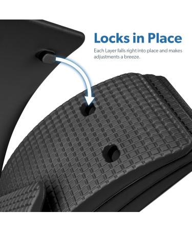 Adjustable Back Stretcher for Lumbar Support | Spine Alignment & Pain Relief | Dr. Sinett - Buy Online on GoSupps.com