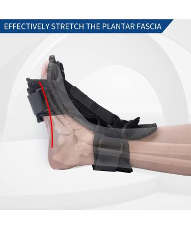 Plantar Fasciitis Night Splint for Men & Women - Dorsal Foot Brace for Relief - Buy Online on GoSupps.com