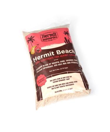 Fluker's All Natural Premium Sand Substrate Mixture for Hermit Crabs, 6lbs 6 LBS