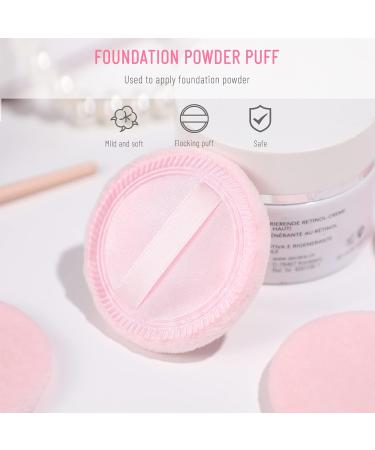 SHERCHPRY Round Puff - 2pcs & 10pcs Powder Sponge Puff for Makeup | Perfect Foundation Applicator & Beauty Accessories - Buy Online on GoSupps.com