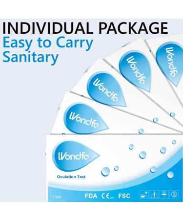 Wondfo Ovulation Test Strips - LH Predictor Kit for Fertility Tracking - Buy Online on GoSupps.com