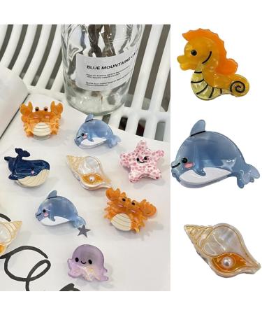 AJTUTUS Hair Claw Clip Hair Ornamentation Hair Clamps Cute Hair Catch Easy Barrettes Adornment Hairpin for Girl - Buy Online on GoSupps.com