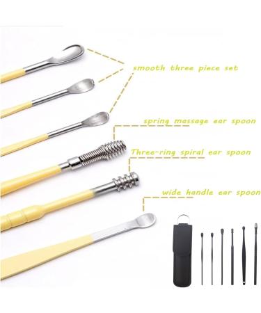 Latuzio Ear Cleaner Latuzio Ear-Wax Cleaner Tool Set Ear Wax Removal Kit Latuzio Ear Wax (Pink) - Buy Online on GoSupps.com