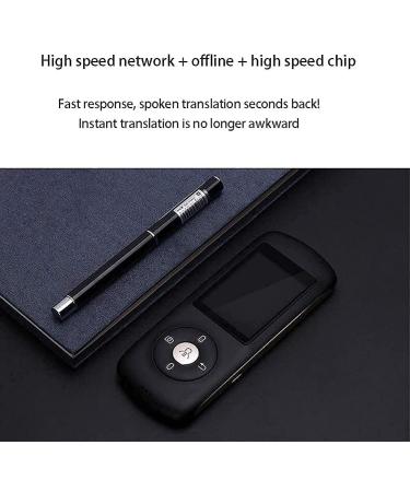 Instant Translator Device Smart Language Translator Device Smart Language Voice 2.4 Inch Touch Screen 28 Languages WiFi Pocket Electronic Translators Learning Hello (White) Elegant - Buy Online on GoSupps.com